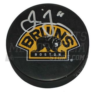 Jaromir Jagr Boston Bruins Signed Autographed Bruins Bear 3rd Logo Hockey Puck