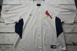 Mlb Nike Team St.  Louis Cardinals 5 Albert Pujols Stitched Jersey Sz 2xl