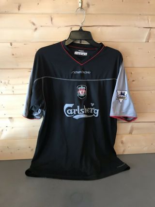 Fc Liverpool 2002/04 Reebok Shirt Jersey Camiseta Football Soccer L - Xl