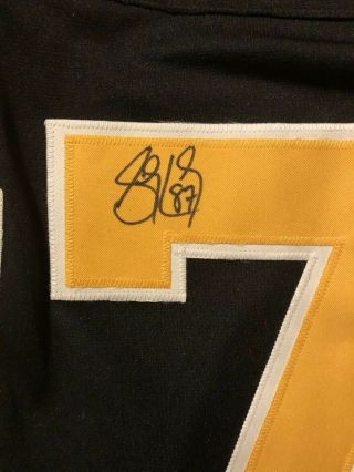 Pens Sidney Crosby 87 Signed Penguins Jersey Autographed AUTO PAAS AuthenticCOA 2