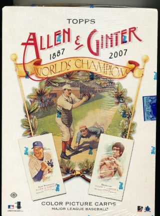 Topps Allen & Ginter 2007 Baseball Hobby Box 11