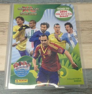Collectors Binder Full - Road To 2014 Fifa World Cup Brazil - Panini Xl Cards