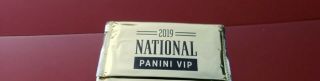 2019 Panini National Convention Gold Vip Pack Sealed