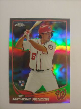 Anthony Rendon 2013 Topps Chrome Refractor Rookie