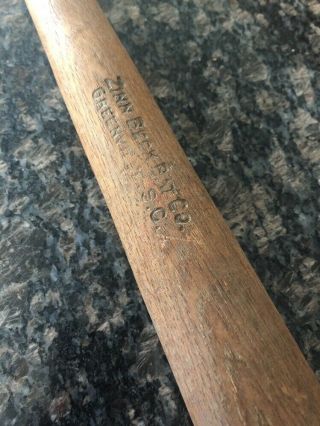 Vintage Antique 1920s - 30s Wood Zinn Beck 34” 18 Official Softball Bat