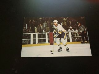 Wha Mike Mcmahon Minnesota Fighting Saints Team Issued Post Cards Hockey 2 Nmt