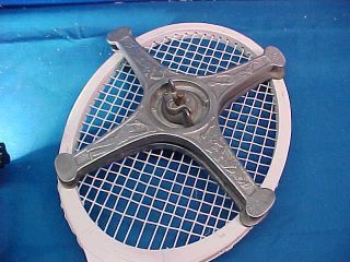Orig 1930s Whitely Model Metal Tennis Racquet Head Press W Tennis Player Designs
