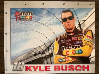 (5) Kyle Busch M&ms Interstate 18 Monster Energy Toyota Jgr Hero Card Photos 6