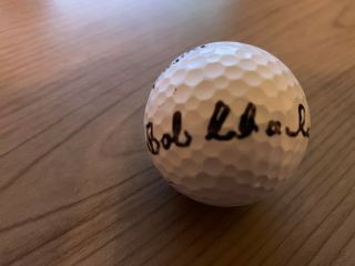 Bob Charles Signed Golf Ball W/coa