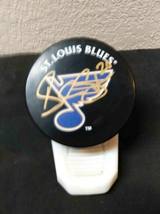 Alexander Steen Signed Official Licensed Nhl St Louis Blues Hockey Puck - Champs