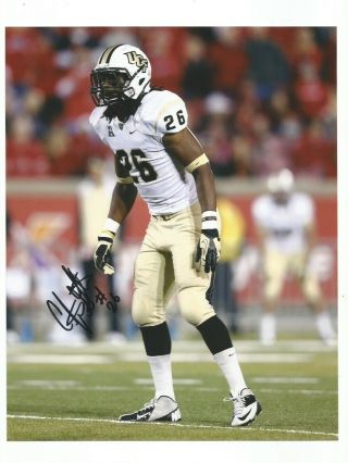 Clayton Geathers Signed/autographed Ucf Central Florida Knights 8x10 Photo W/coa