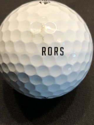 Rory Mcilroy Golf Ball " Rors " Taylormade 22 Tp5x