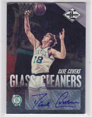 2012 - 13 Limited Glass Cleaners Signatures Dave Cowens Auto 45/49
