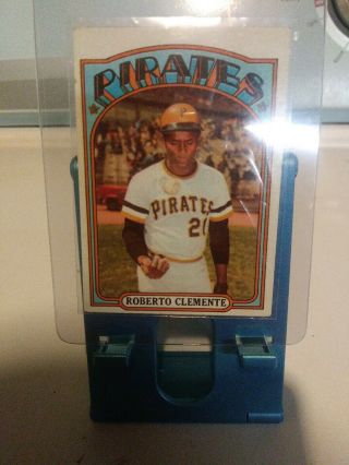 1972 Topps Roberto Clemente Pittsburgh Pirates 309 Baseball Card