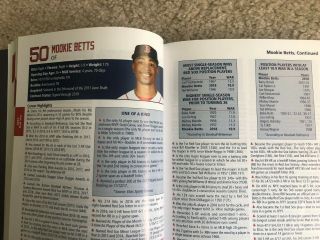 2019 Boston Red Sox Media Guide: AL MVP Mookie Betts,  World Series commemoration 3