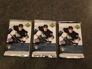 2005 - 06 Upper Deck Series 2 - 3 Retail Packs - Ovechkin Young Guns Rookie Year