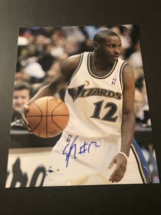 Earl Boykins Signed Autographed 8x10 Photo Auto Nuggets Wizards Basketball