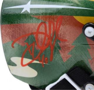 Devan Dubnyk Minnesota Wild Autographed Mini Goalie Mask 2