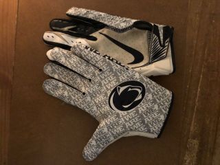 Penn State Nittany Lions PSU Football Team - Issued Game - Linebacker XL Gloves 5