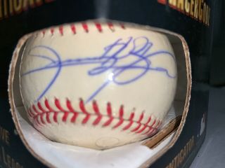 MLB Sammy Sosa Chicago Cubs Autographed Baseball Authenticated By TracerCode 4