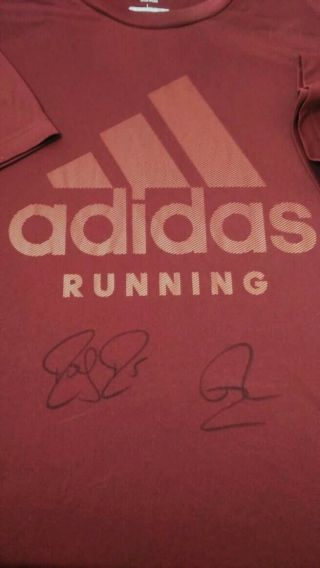 Roger Federer And Rafael Nadal Tennis Jersey Shirt Signed Authentic Autographed