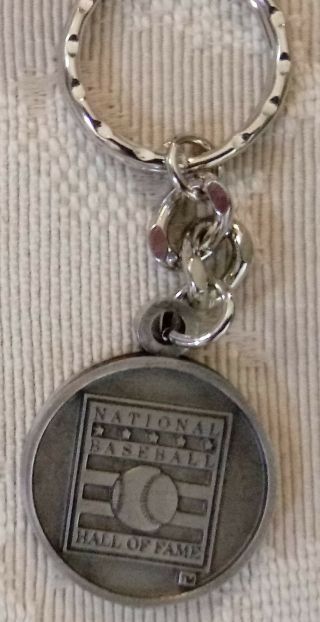 National Baseball Hall Of Fame Keychain Friends Of The Hall Key Chain