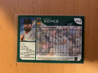 2019 Topps Archives Fan Favorites Autograph Jonny Gomes Purple 076/150 Red Sox 2