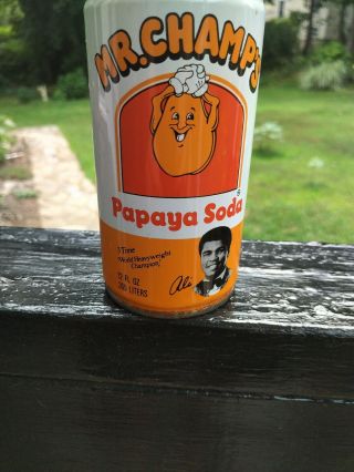 Muhammad Ali Mr.  Camp ' s Papaya Soda 5