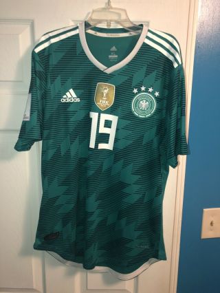 2018/19 Germany Away Jersey 19 Sane Xl World Cup Deutchland Adidas