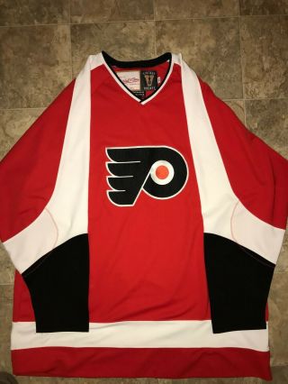 Philadelphia Flyers Mitchell & Ness Size 56 Vintage Hockey Jersey