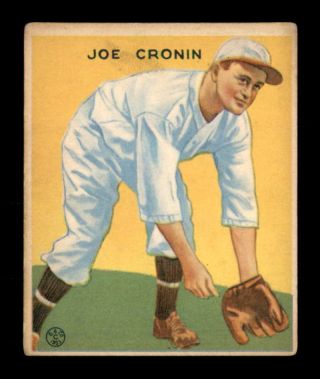 1933 Goudey 109 Joe Cronin Vgex X1738002