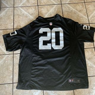 Oakland Raiders Nike Stitched Authentic jersey 20 McFadden 4xL 2