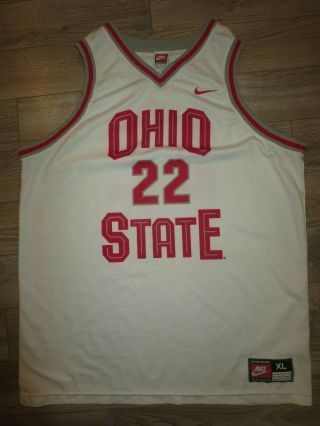 Ohio State Buckeyes 22 Basketball Team Nike Jersey Xl