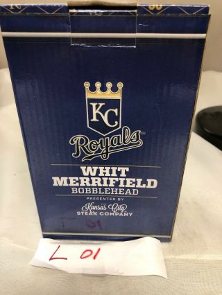 Kc Kansas City Royals Whit Merrifield Bobblehead 2018 Collectors Item