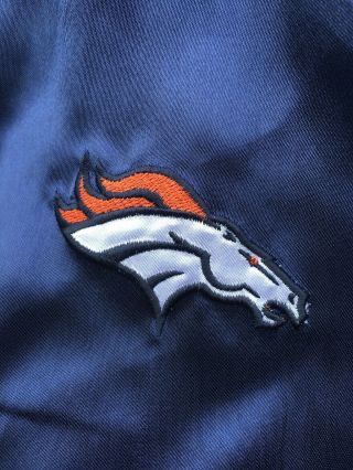 Womens NFL Denver Broncos Bedazzled Zip Up Jacket Size Medium 5