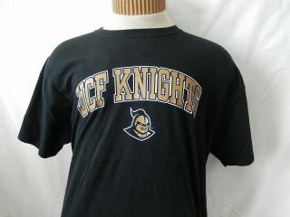Ucf Knights University Of Central Florida Black T Shirt Men 