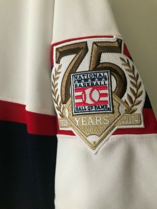 1983 Frank Thomas Jersey 52 XXL White Sox Majestic 75th Anniversary HOF Patch 3