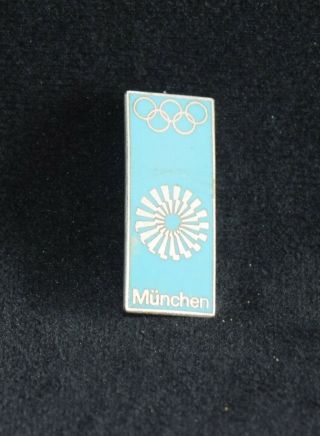 Germany 1972 Munich Olympic Games Noc Participation Pin Badge - Atz