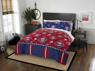 Philadelphia Phillies Baseball Queen Bed In Bag Set Bedding Comforter