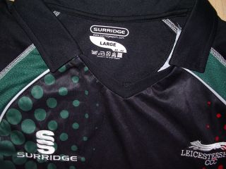 Leicestershire County Cricket Club Jersey Shirt Surridge L 5