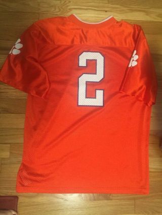 Clemson Tigers Nike Youth Boys Jersey,  Size: Ex Large Exc Cond Orange White