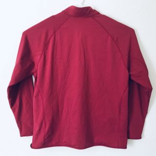 Alabama Crimson Tide Mens XL Crimson Red 1/4 Zip Pullover Shirt Light Jacket 3
