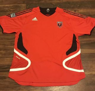 Adidas Formotion D.  C.  United Mls Patch Major League Soccer Jersey Shirt Sz Xl