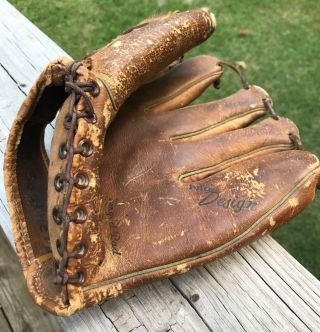 Mickey Mantle Vintage Rawlings Baseball Glove MM9 Pro Design Triple Crown Winner 2