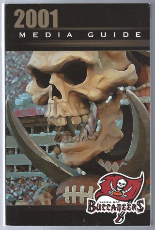2001 Tampa Bay Buccaneers Nfl Football Media Guide Record Book