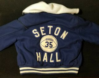 1983 Seton Hall Vtg Empire Letterman 