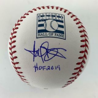 Harold Baines Signed Oml Hall Of Fame Baseball Inscribed " Hof 2019 " Beckett
