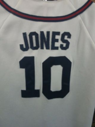 Vintage Atlanta Braves Chipper Jones 10 MLB Baseball Jersey Mens Sz Small Sewn 4