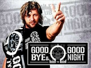 【used】kenny Omega Towel,  " Good Bye & Good Night ",  Bullet Club From Japan