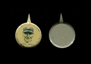 1938 Pm8 Our National Game Pin Jimmy Ripple York Giants